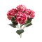 6-Pack: UV Fuchsia Hydrangea Bush with 7 Silk Flowers for Outdoor & Indoor Décor - Floral Home by Artificial Flowers